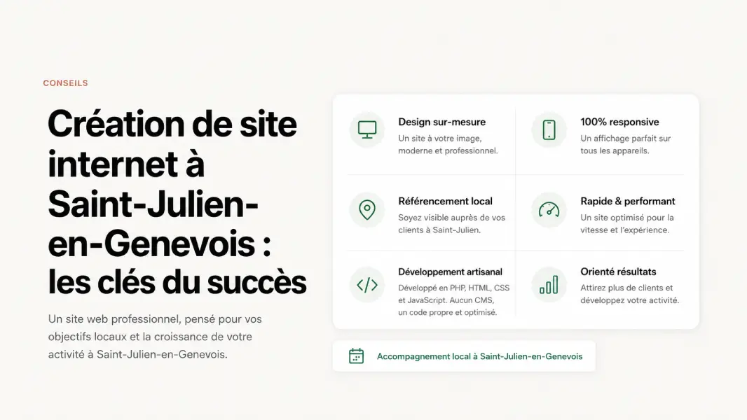 Création de site internet à Saint-Julien-en-Genevois par Kalvin M. Baitan